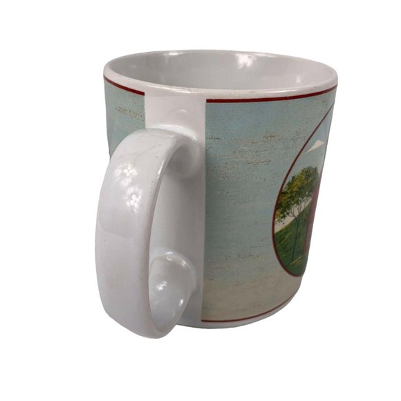 Warren Kimble Coffee Mug Cup Brandon House Country Life Sakura Schoolhouse - Picture 6 of 10
